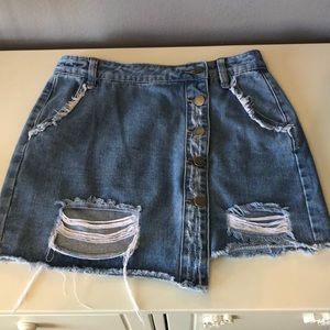 Jean skirt